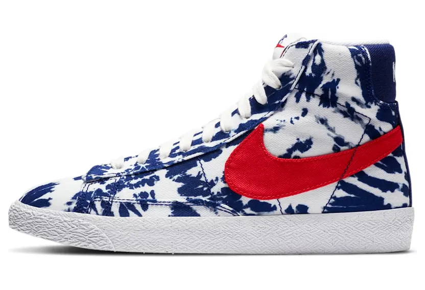Nike Blazer Mid SE University Blue Tie-Dye (CZ7882-600)