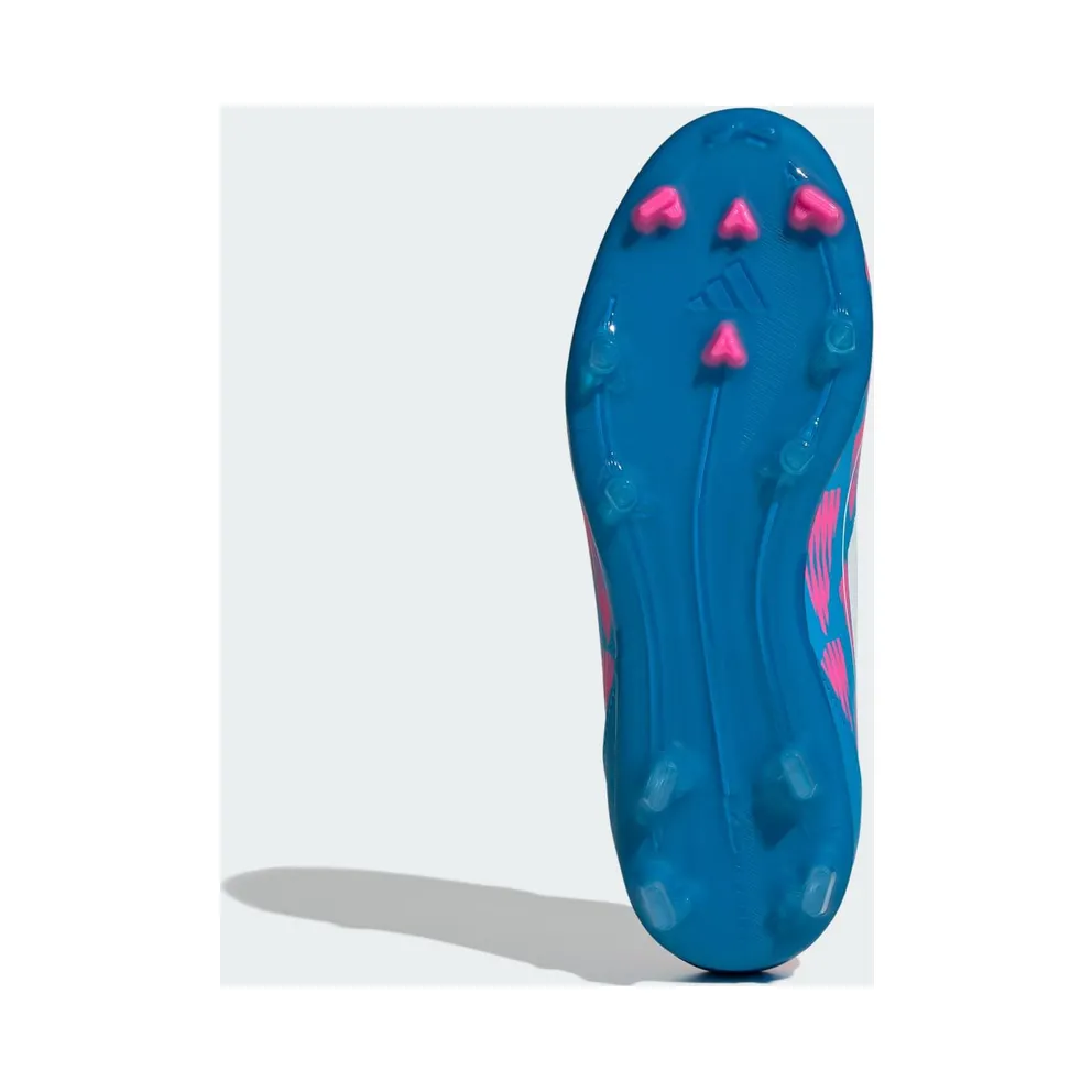 adidas F50 League Multi-Ground Solar Blue Cloud White Solar Pink (IF1365)