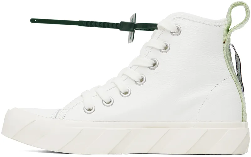 Off-White Mid Top Vulcanized “White” (OWIA195F22LEA0010101)