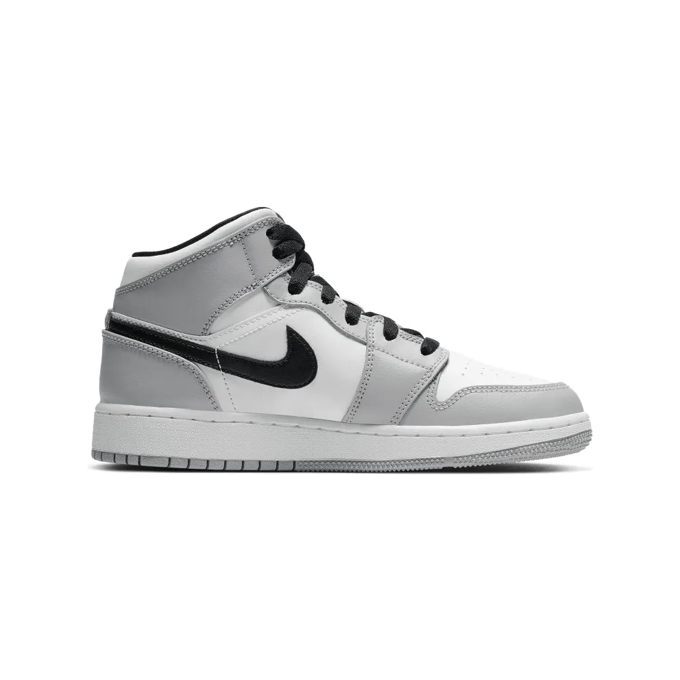 Air Jordan Nike AJ I 1 Mid ‘Light Smoke Grey’ (GS) (2020) (554725-092)
