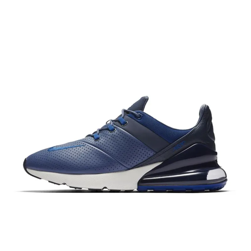 Nike Air Max 270 Premium Diffused Blue Diffused Blue/Thunder Blue-Obsidian-Gym Blue (AO8283-400)