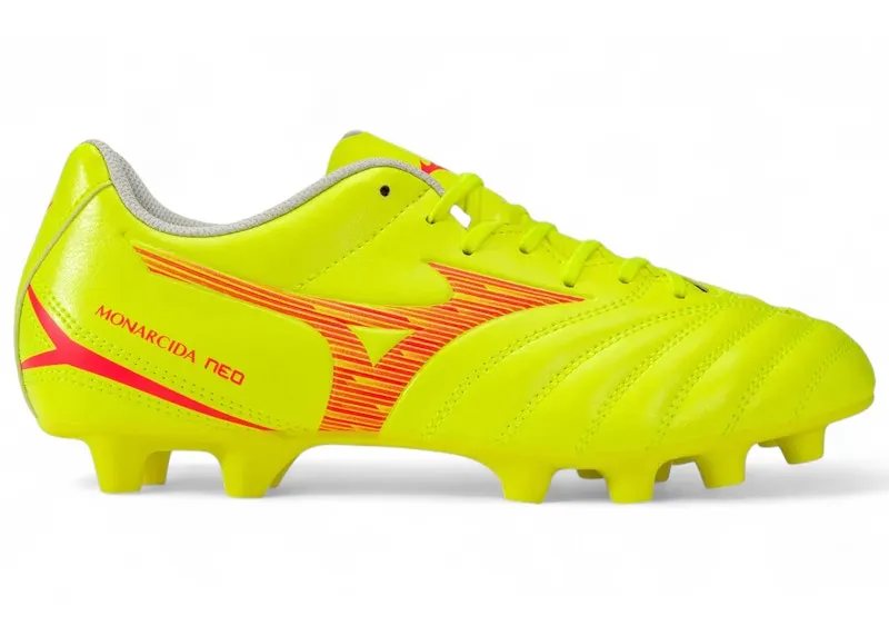 Mizuno Monarcida Neo III Select MD Safety Yellow Fiery Coral (P1GA242545)
