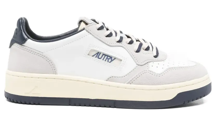 Autry Medalist low-top sneakers met vlakken – Wit (AULWBW04)