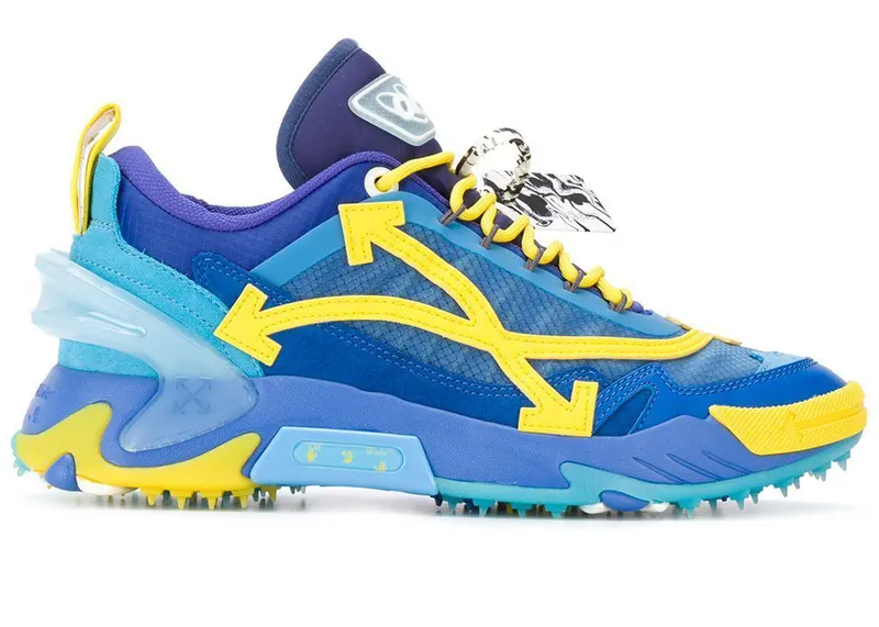 Off-White Odsy-2000 Blue Yellow (OMIA190F20FAB0014518)