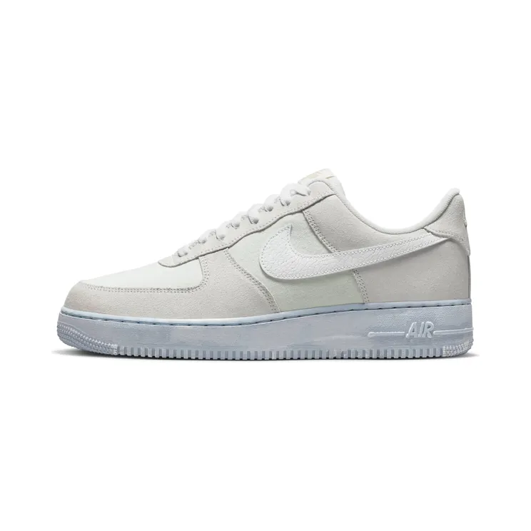 Nike Air Force 1 Low ’07 LV8 EMB “Summit White / Blue Whisper / Football Grey / White” (DV0787-100)