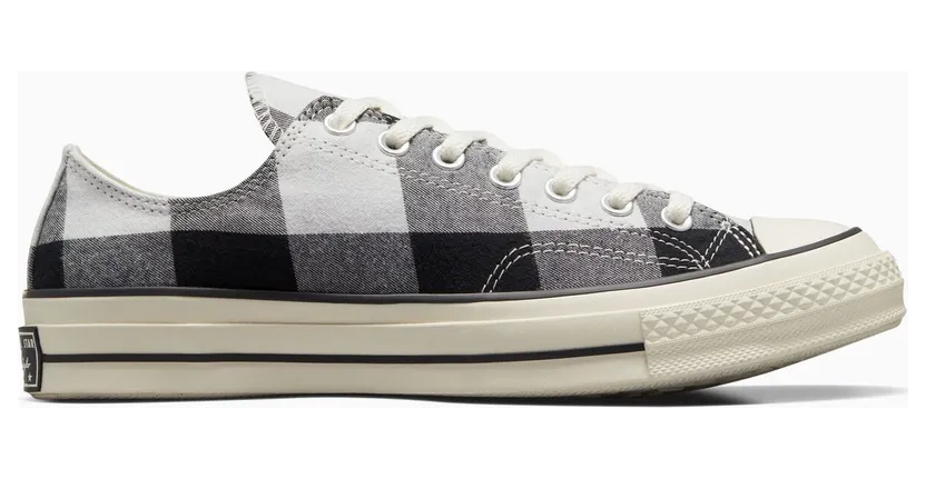 Converse Chuck 70 Upcycled Zwart/grijs/pristine