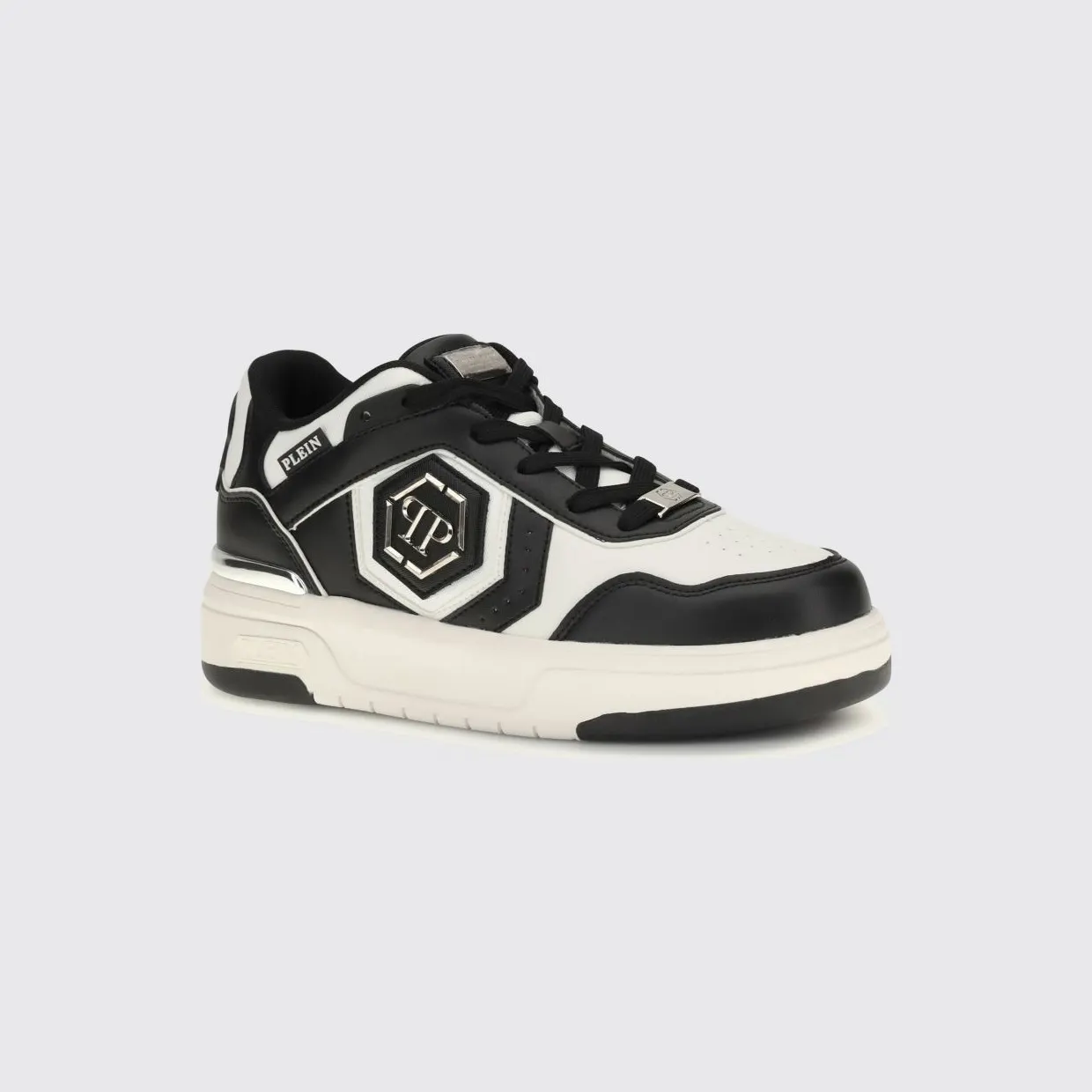 Philipp plein Runner Hexagon Predator Lace-up Sneakers White (SAFSUSC0925PTE003N0102)