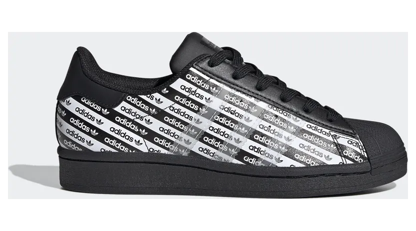 adidas Superstar Schuh Core Black / Cloud White / Cloud White (FV3762)