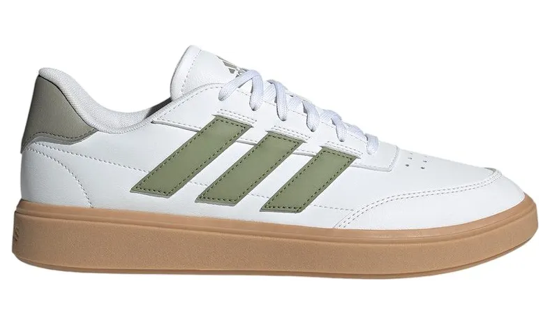 adidas Courtblock Cloud White Tent Green Olive Strata (IG6869)
