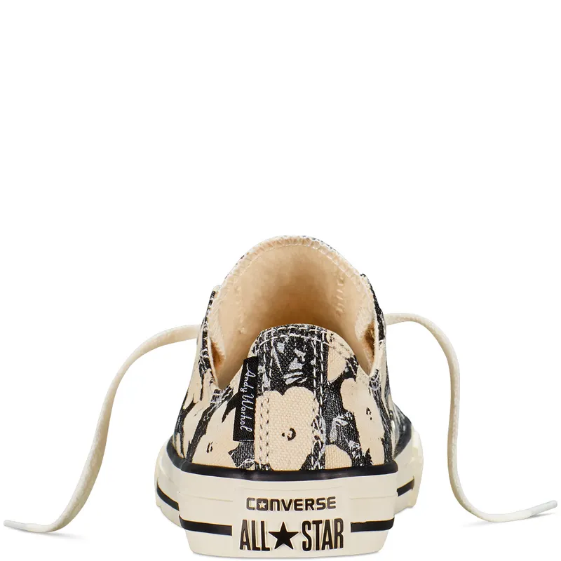 Converse Chuck Taylor All-Star Andy Warhol Floral Black/Cream (151033C)