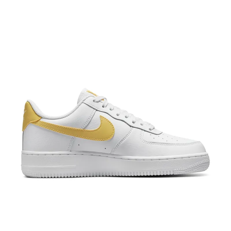 Nike Air Force 1 ’07 White Saturn Gold White White (W) (315115-170)