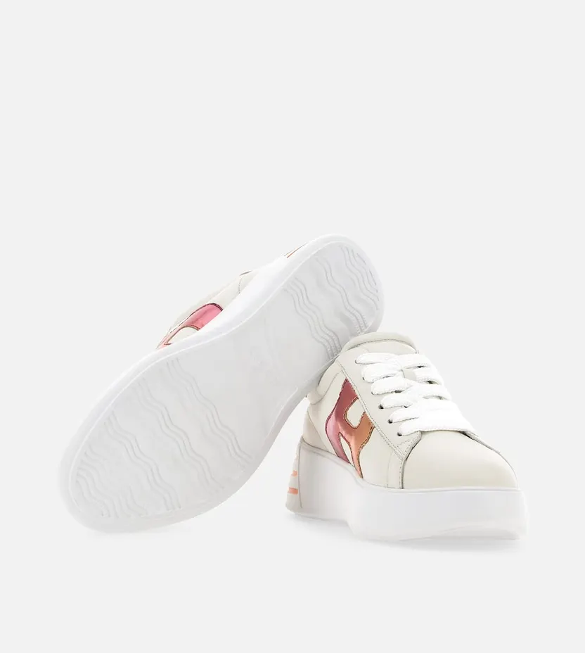 Hogan Rebel Ivory Pink Orange (HXW5640DN61N9V0VA2) (4)