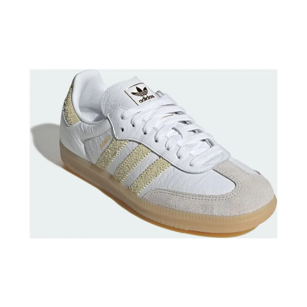 Adidas SAMBA OG Cloud White / Dual Yellow / Gum (LA0972)