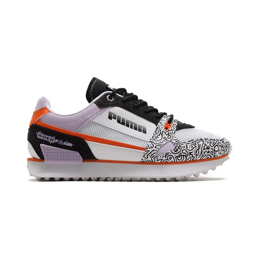 Puma Mile Rider Mr. Doodle (W) Puma White/Puma Black (374215-01)