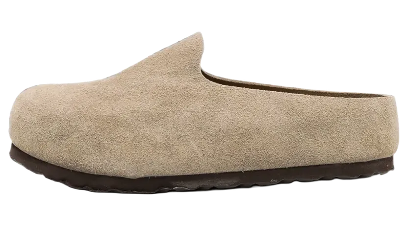 Birkenstock Amsterdam Wrapped Suede “Taupe” (1032516)