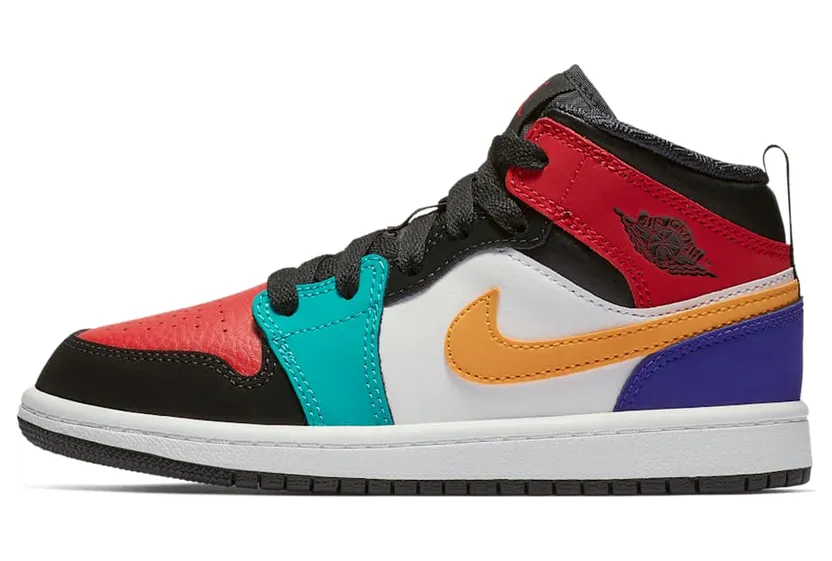 Jordan 1 Mid Bred Multi-Color (PS)