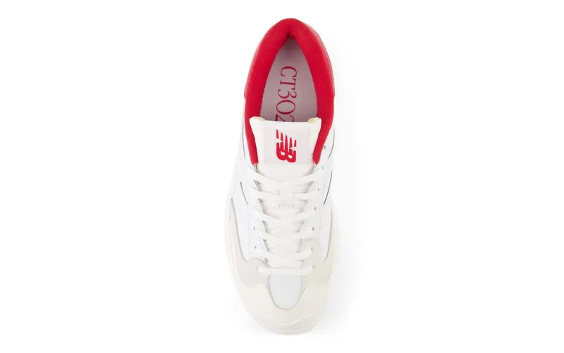 New Balance T302 White Red (CT302VB)