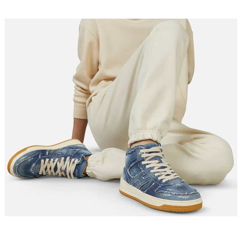 Sneakers Hogan H630 High Top Blue (GYM6300EY60JDLU803) (5)