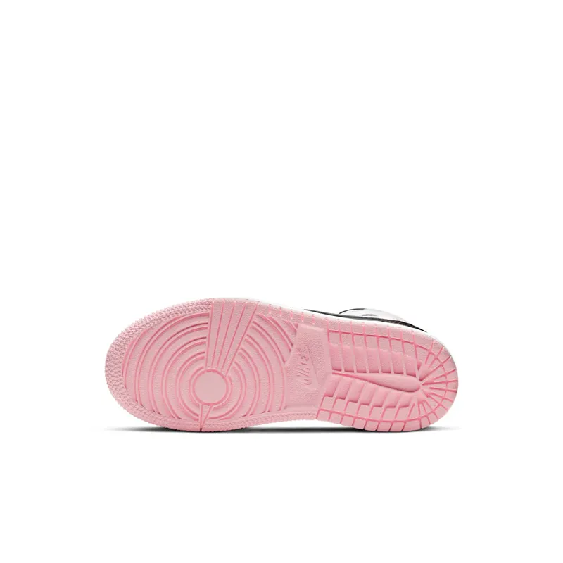 Jordan 1 Mid Arctic Pink Black (PS) (640737-061)