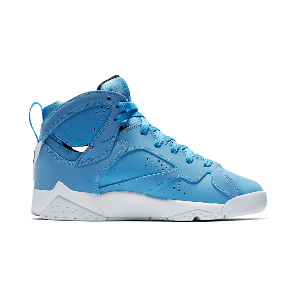 Jordan 7 Retro Pantone 2017 (GS) University Blue/White-Black (304774-400)