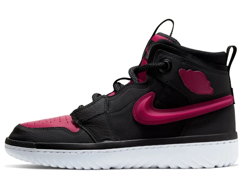 Jordan 1 High React Black Noble Red (AR5321-006)