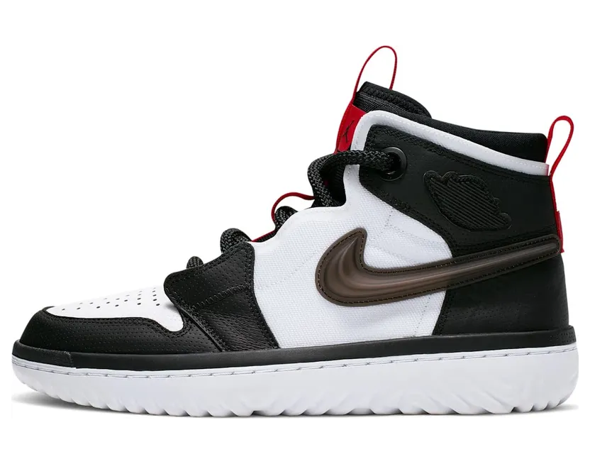 Jordan 1 High React Black White Gym Red (AR5321-016)