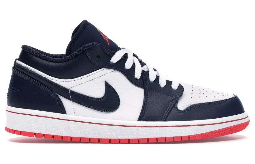 Jordan 1 Low Obsidian Ember Glow (553558-481)