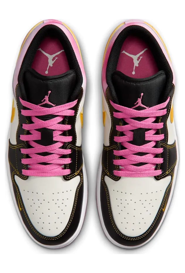 Jordan 1 Low SE “Black Gold Pinksicle”: verspielte Farbmischung (4)