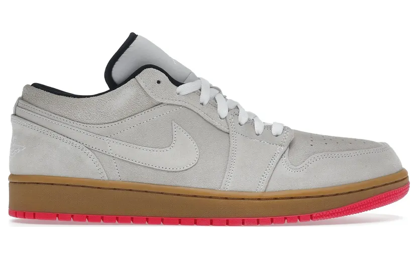 Jordan 1 Low White Gum Hyper Pink (553558-119)