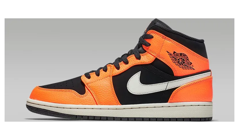 Jordan 1 Mid Black Cone (554724-062)