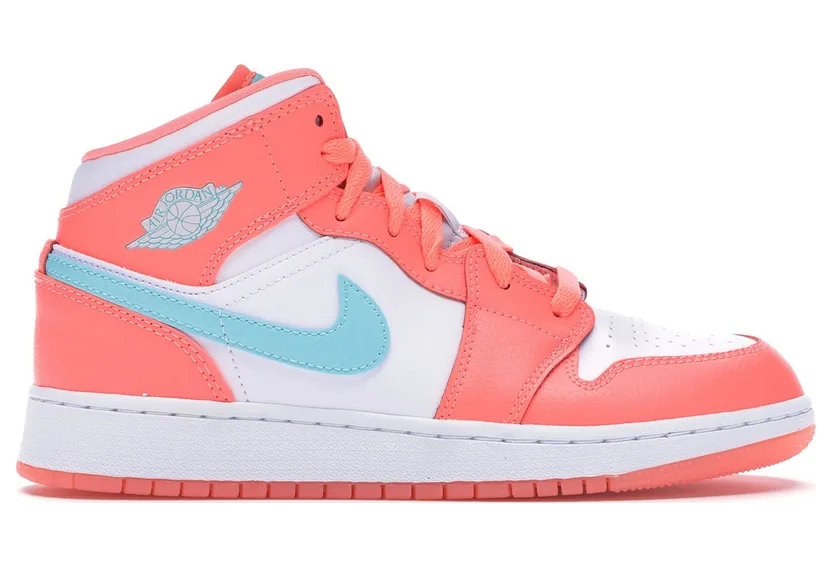 Jordan 1 Mid Crimson Pulse (GS)