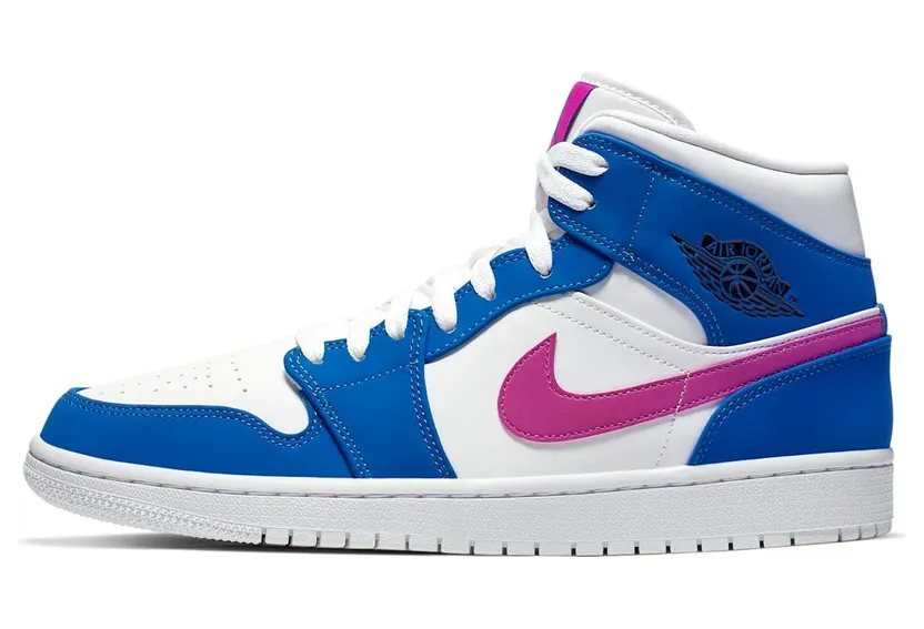 Jordan 1 Mid Hyper Royal Hyper Violet (554724-451)