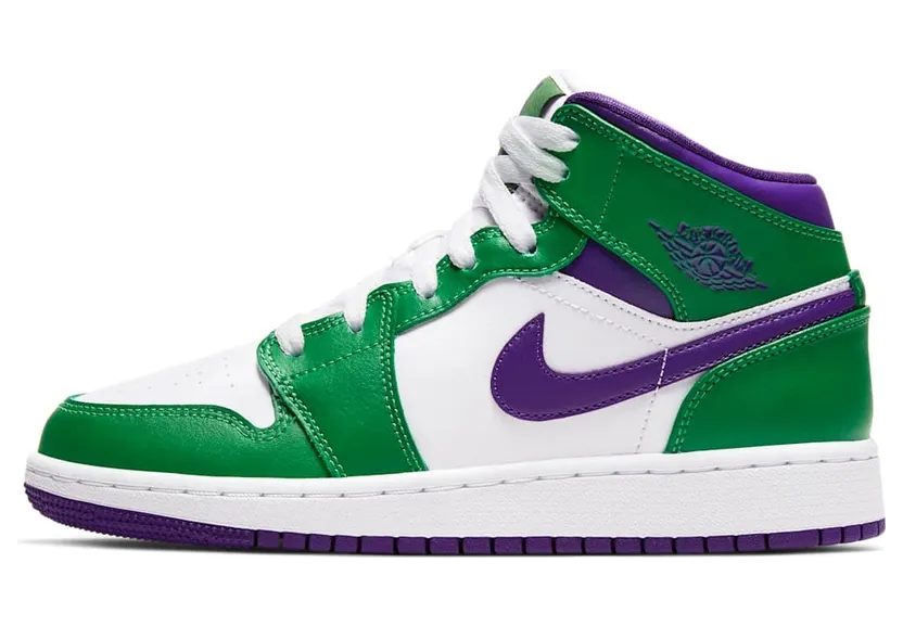 Jordan 1 Mid Incredible Hulk (GS)