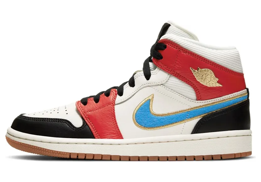 Jordan 1 Mid Let(Her)Man (W)