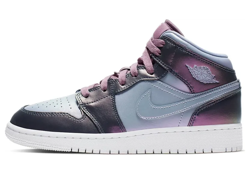 Jordan 1 Mid Monsoon Blue (GS)