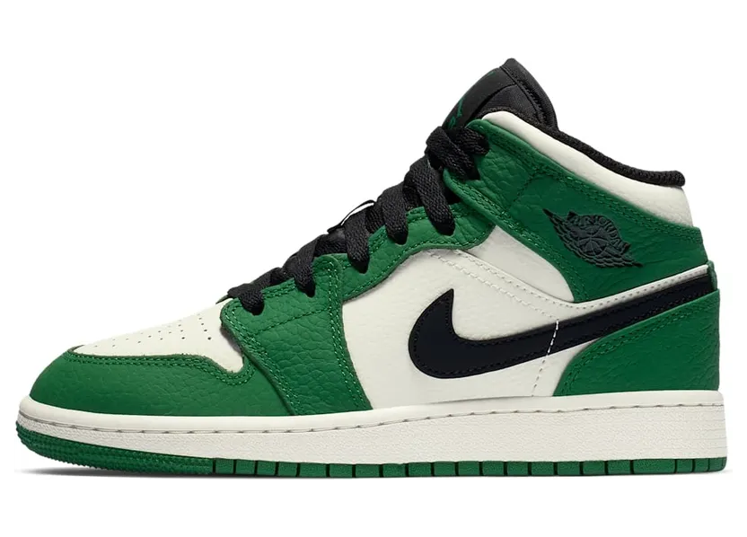Jordan 1 Mid Pine Green (GS)