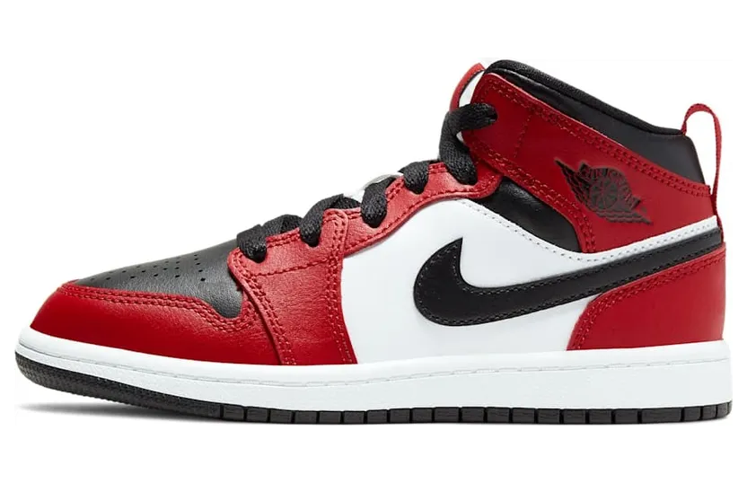Jordan 1 Mid Schwarz (640734-069)