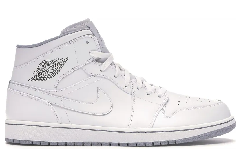 Jordan 1 Mid White Wolf Grey (2016)