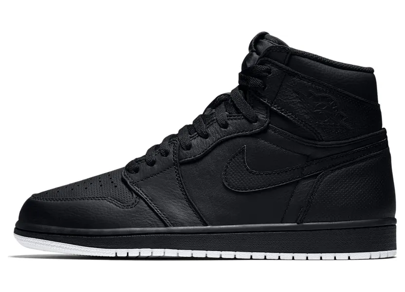 Jordan 1 Retro Black Perforated (555088-002)