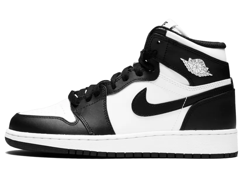 Jordan 1 Retro Black White (2014) (GS)