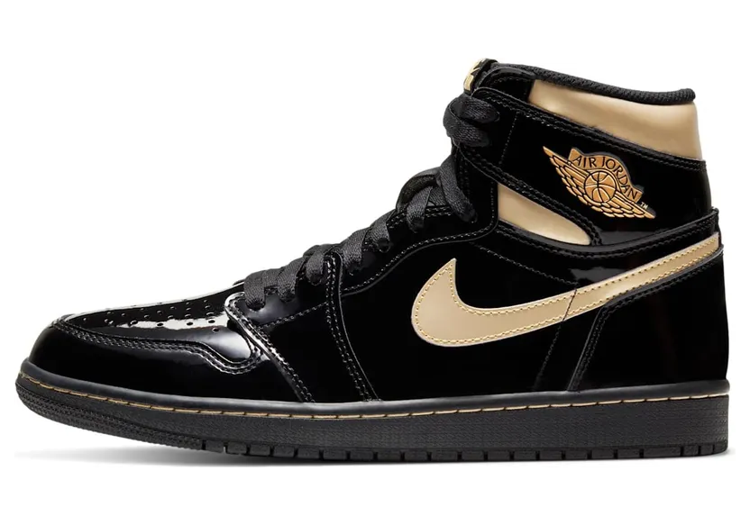 Jordan 1 Retro High Black Metallic Gold (2020)