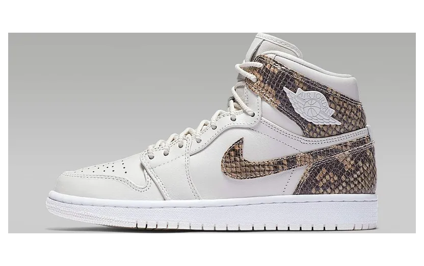 Jordan 1 Retro High White Snake (W)