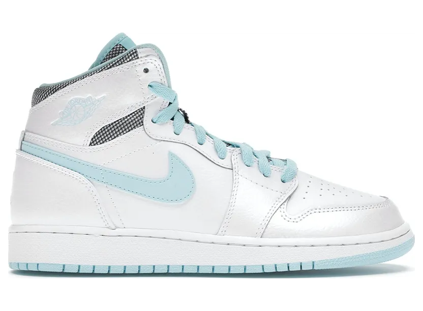 Jordan 1 Retro High White Still Blue (GS)