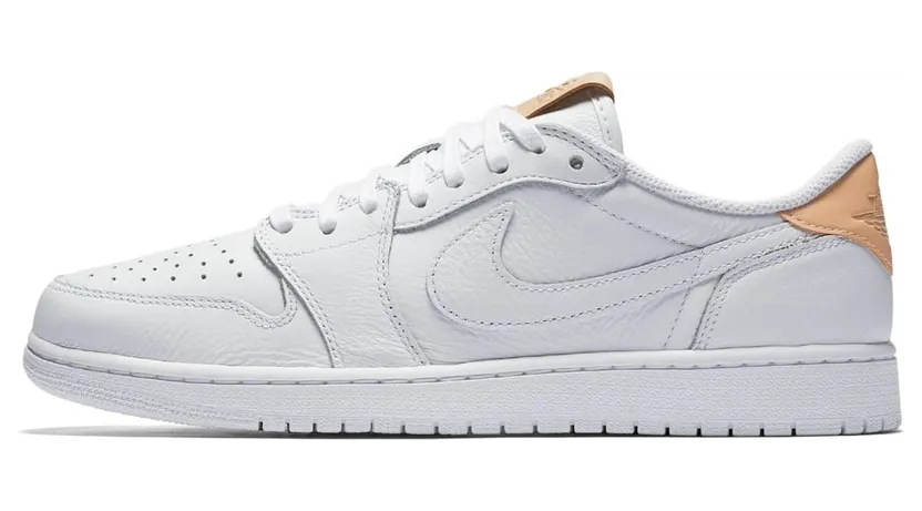 Jordan 1 Retro Low OG White Vachetta (905136-100)