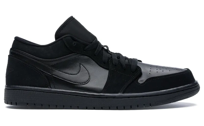 Jordan 1 Retro Low Triple Black (553558-025)
