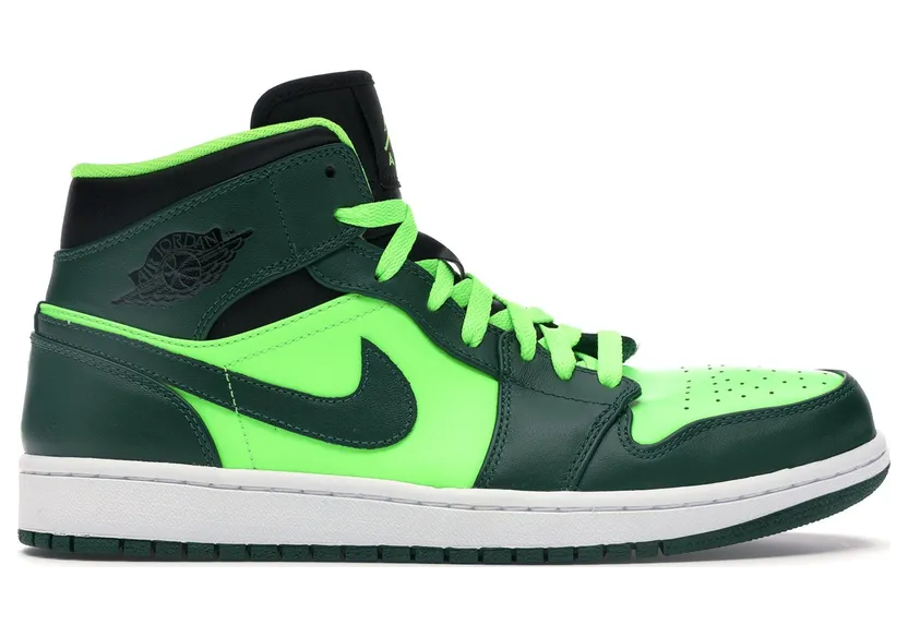 Jordan 1 Retro Mid Gorge Green (554724-330)
