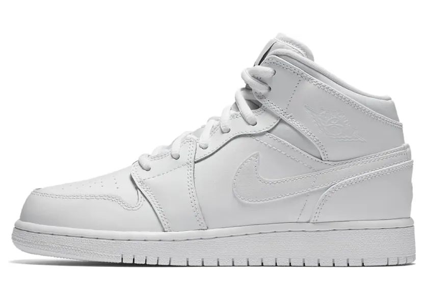 Jordan 1 Retro Mid White 2017 (GS)