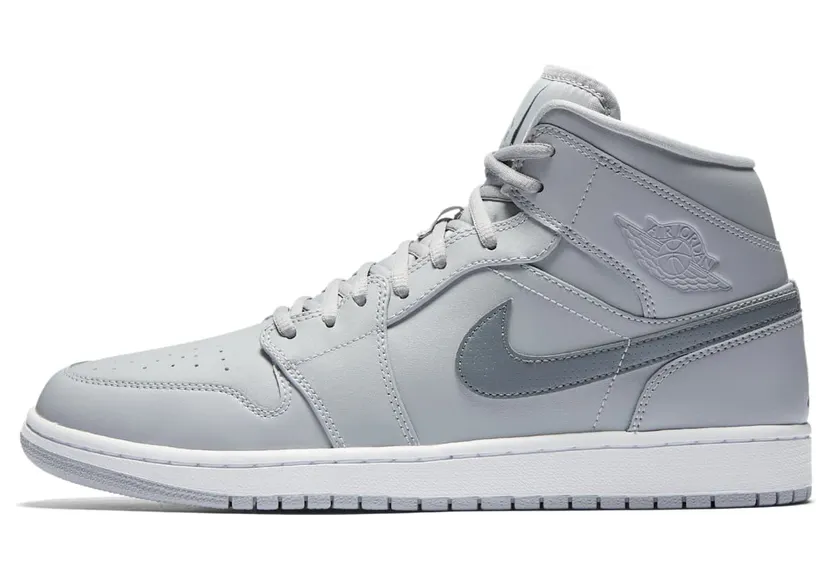 Jordan 1 Retro Mid Wolf Grey Cool Grey (554724-033)