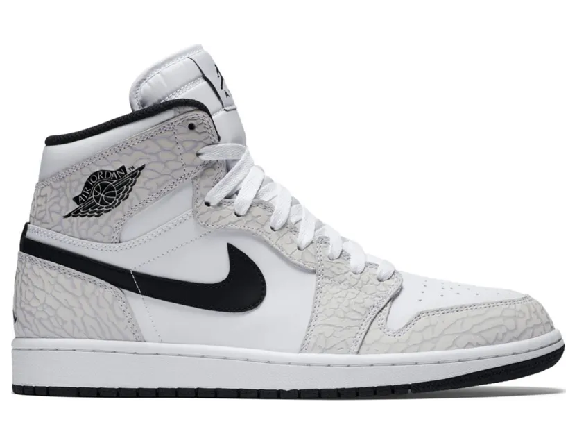 Jordan 1 Retro White Elephant Print (839115-106)