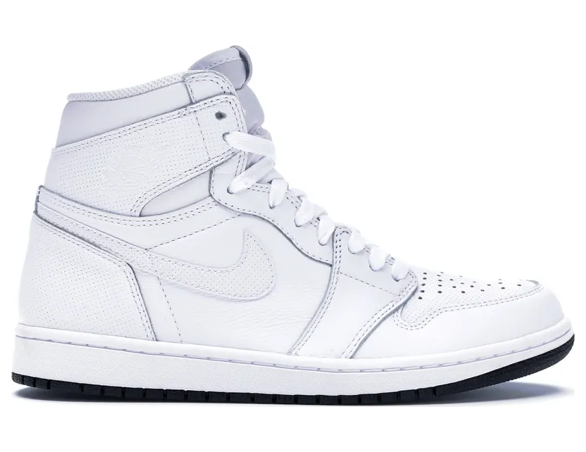 Jordan 1 Retro White Perforated (555088-100)